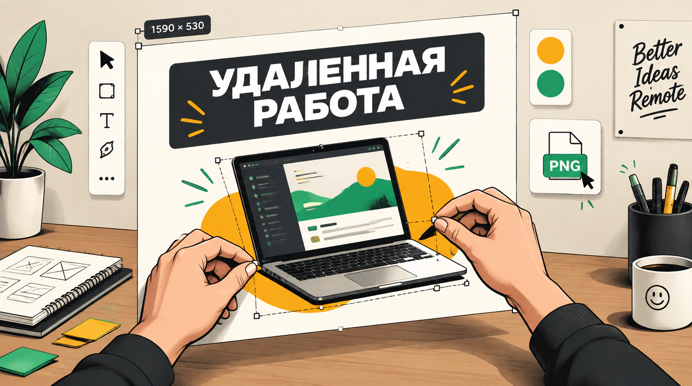 Разработка визуального оформления группы в Canva