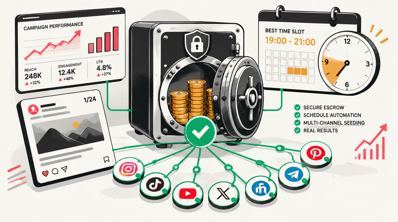 Платные посевы в пабликах через Sociate и прямые закупки у администраторов