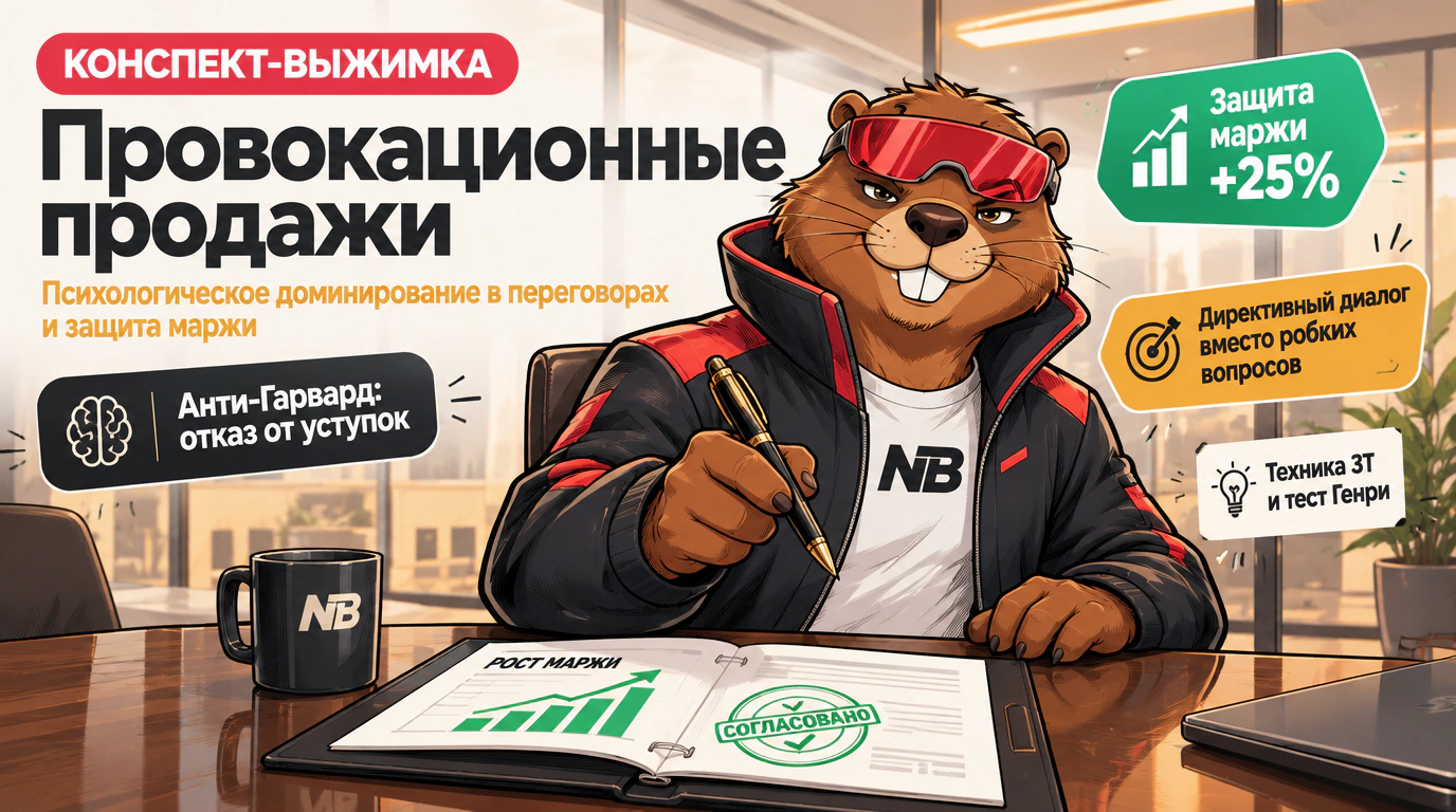 Обложка курса «Провокационные продажи»