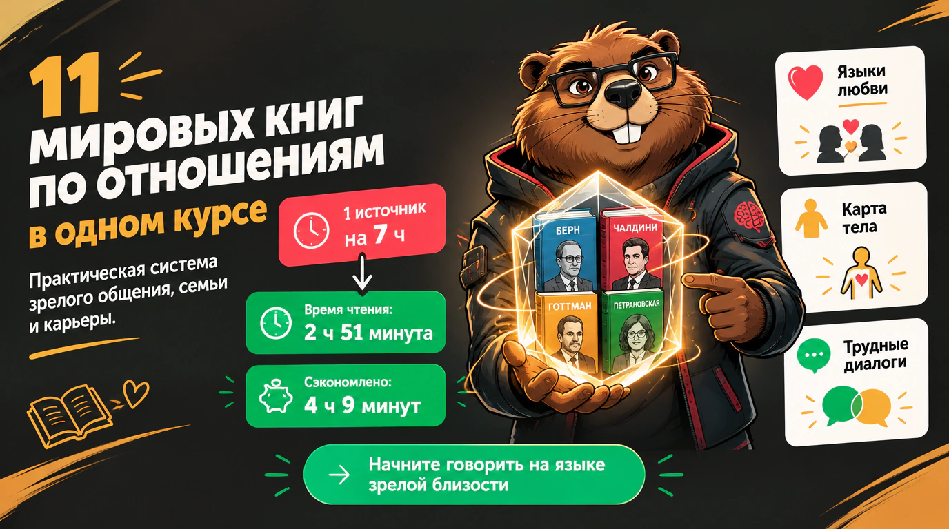 Изображение 2 к курсу «Отношения с ценными людьми: 11 книг для практики в одной»