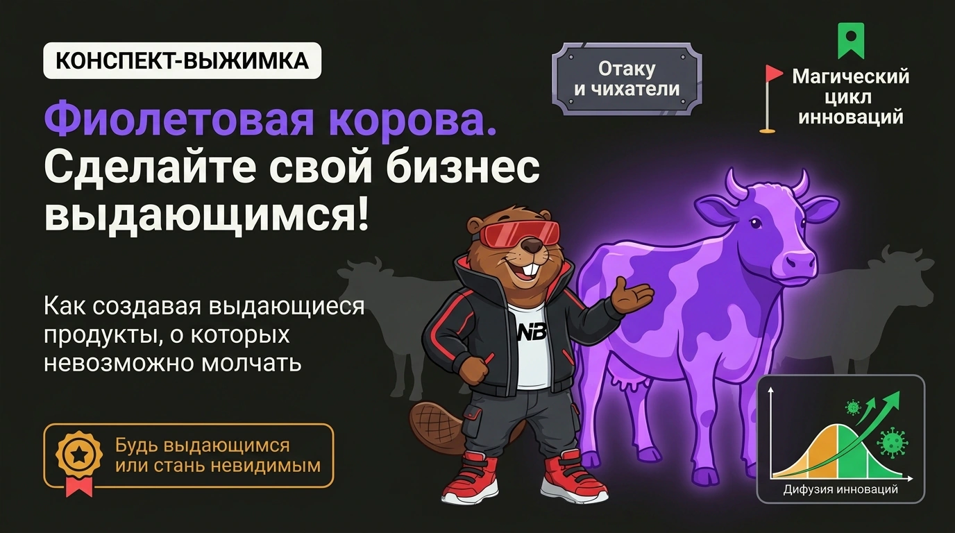 Фиолетовая корова. Сделайте свой бизнес выдающимся!