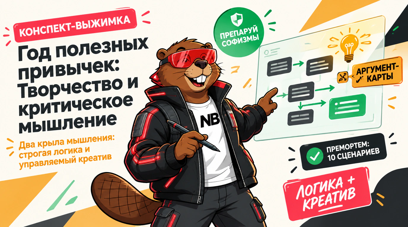 Год полезных привычек: Творчество и критическое мышление