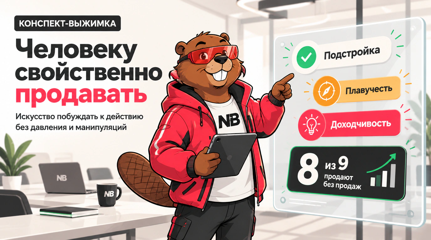 Обложка курса «Человеку свойственно продавать»