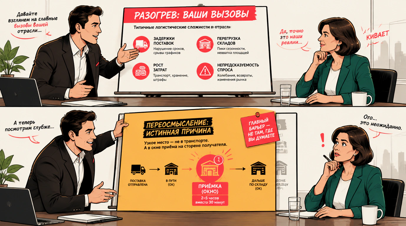 Этапы разогрева и переосмысления: вход в диалог