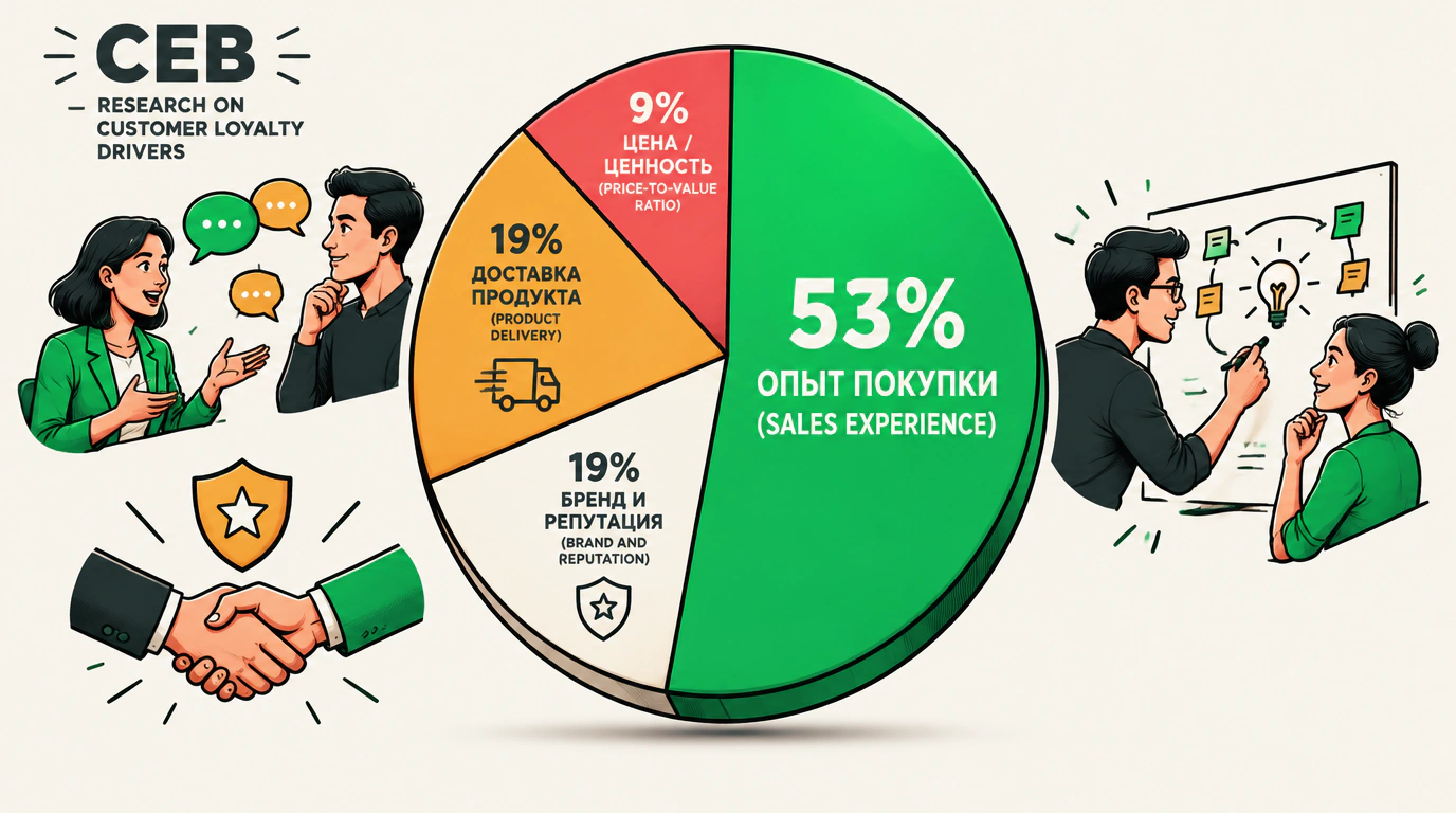 Анатомия клиентской лояльности: опыт покупки