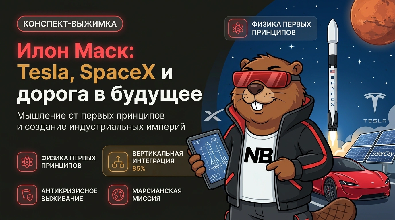 Илон Маск: Tesla, SpaceX и дорога в будущее