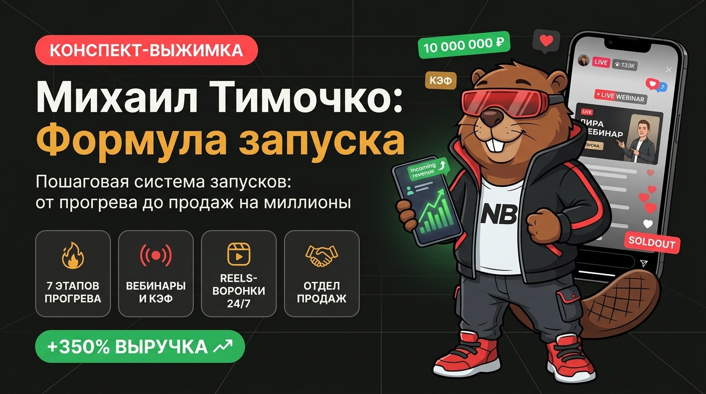 Михаил Тимочко: Формула запуска