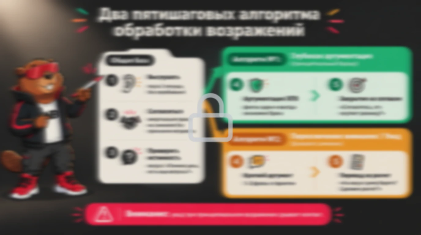 Изображение 8 к курсу «Скрипты продаж: 500 шаблонов ответов на возражения»