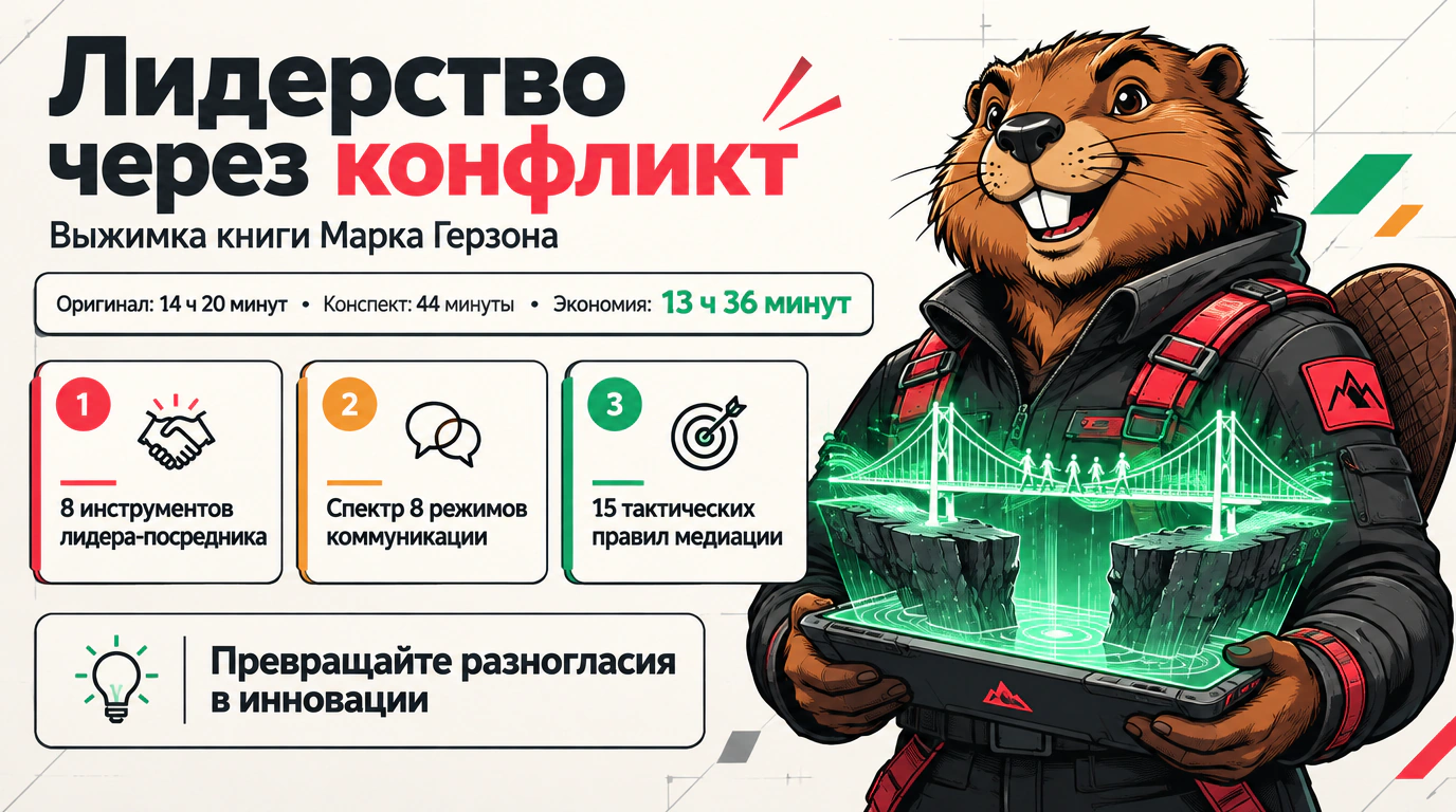 Изображение 2 к курсу «Лидерство через конфликт. Как лидеры-посредники превращают разногласия в возможности»