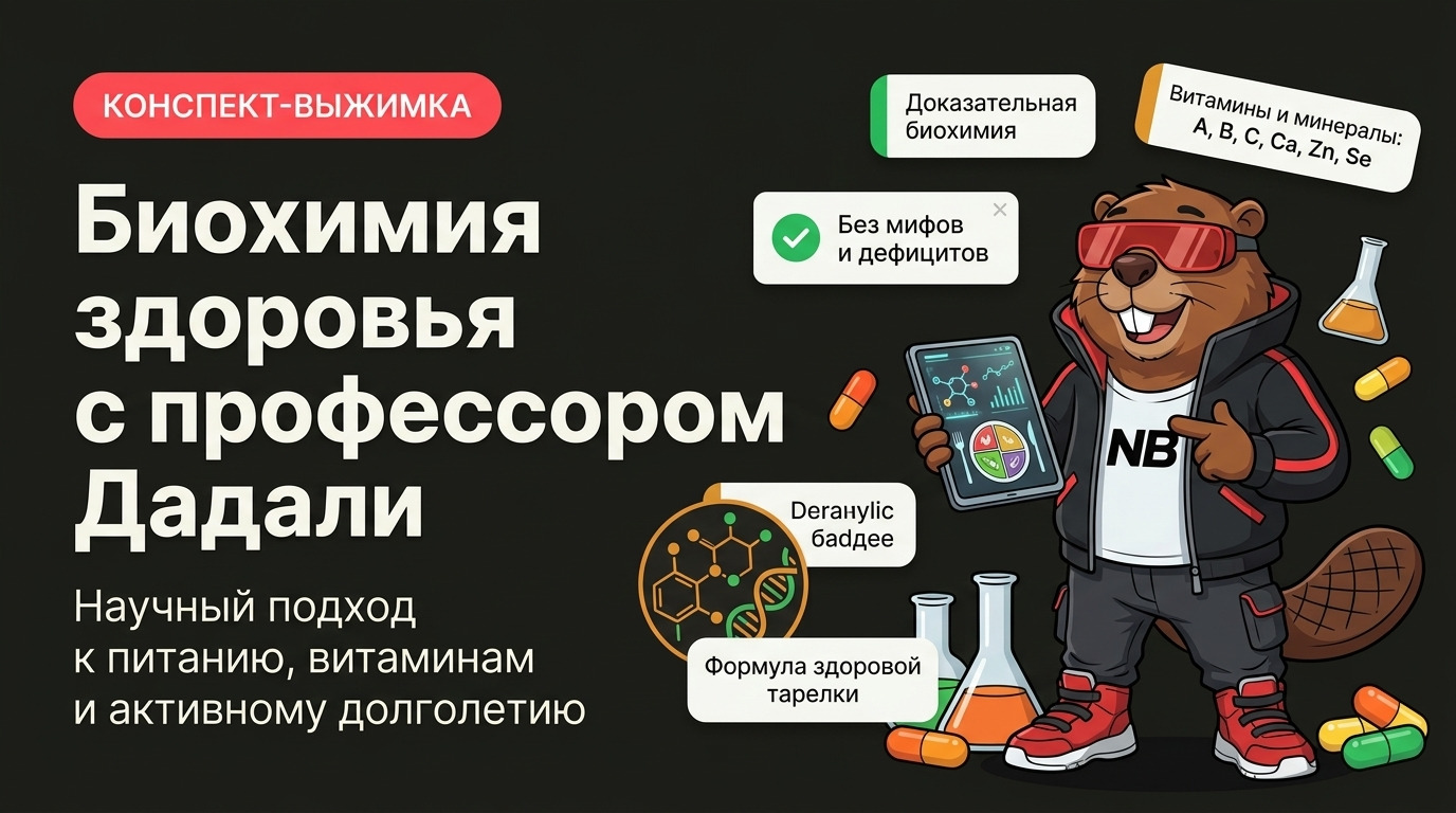 Биохимия здоровья с профессором Дадали