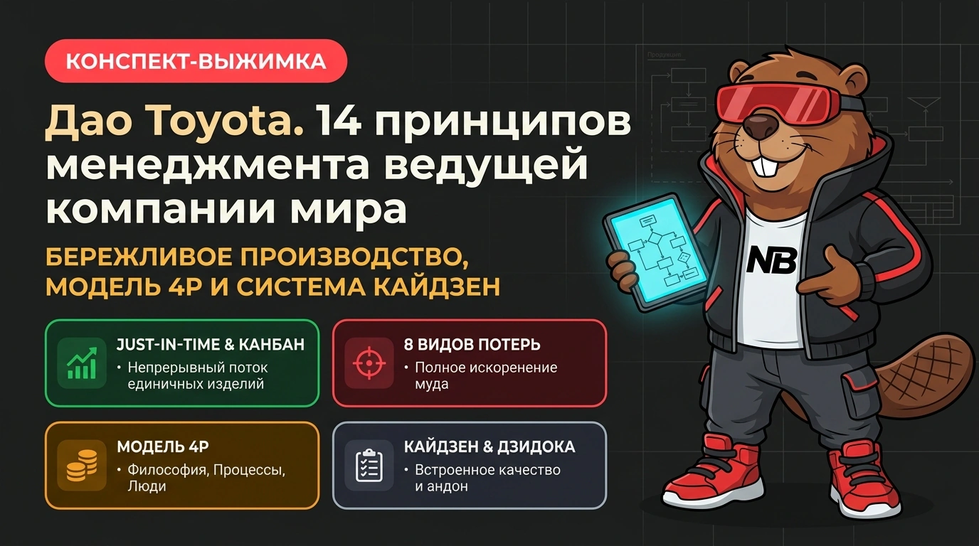 Обложка курса «Дао Toyota. 14 принципов менеджмента ведущей компании мира»