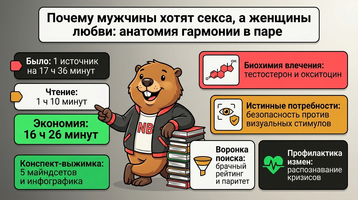 Изображение 2 к курсу «Почему мужчины хотят секса, а женщины любви»