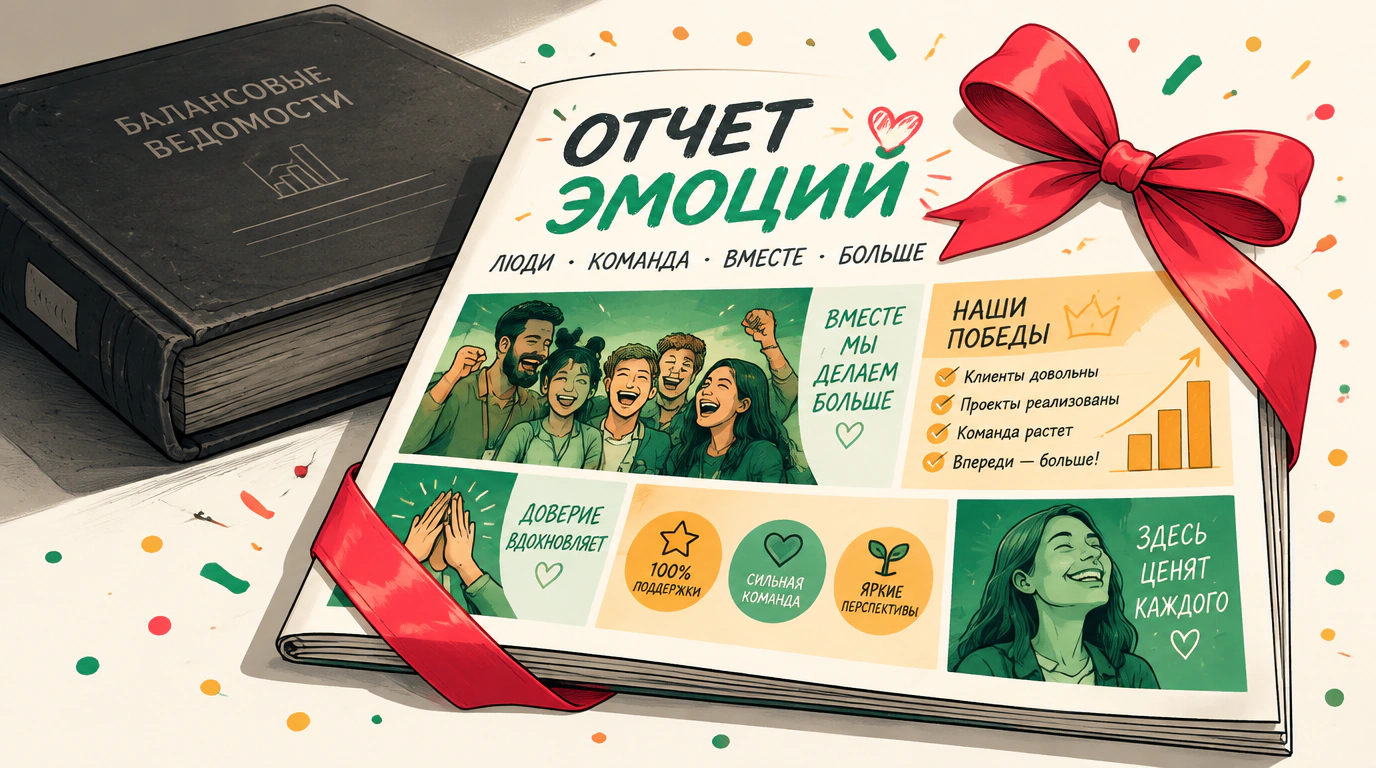 Годовой отчет положительных эмоций: укрепление лояльности и вау-эффект