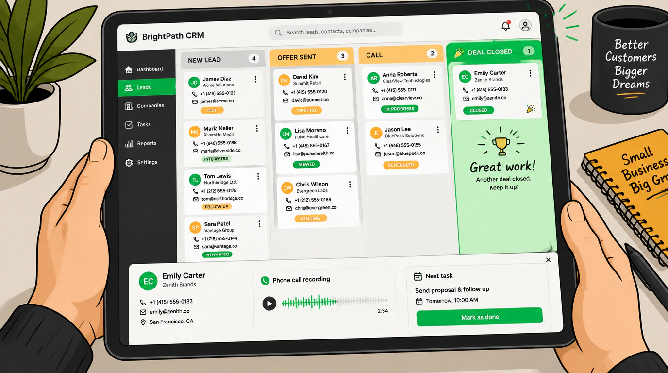 Автоматизация процессов и выбор CRM для малого бизнеса