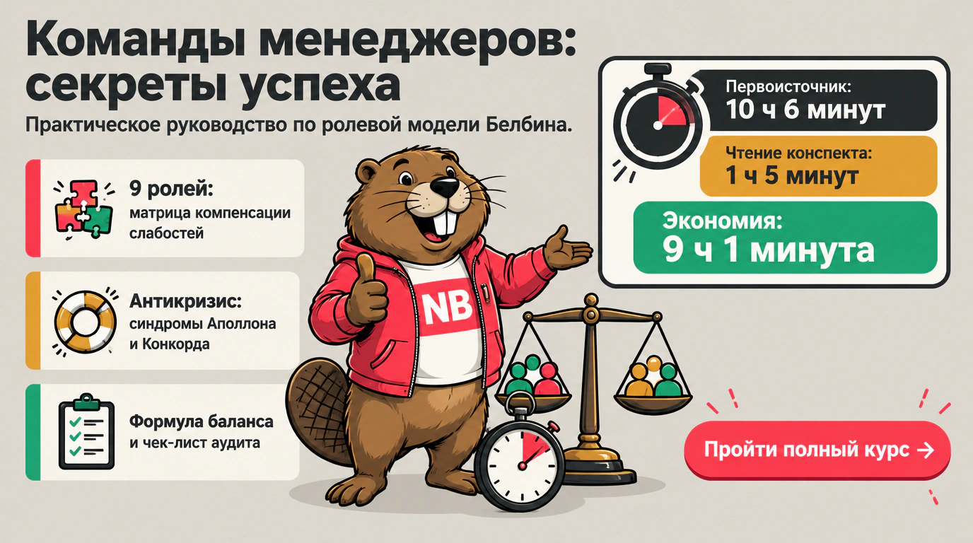 Изображение 2 к курсу «Команды менеджеров: секреты успеха и причины неудач»