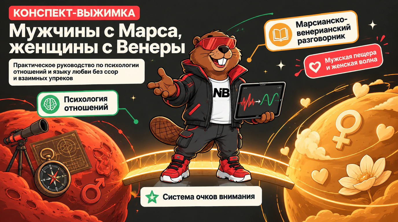 Обложка курса «Мужчины с Марса, женщины с Венеры»