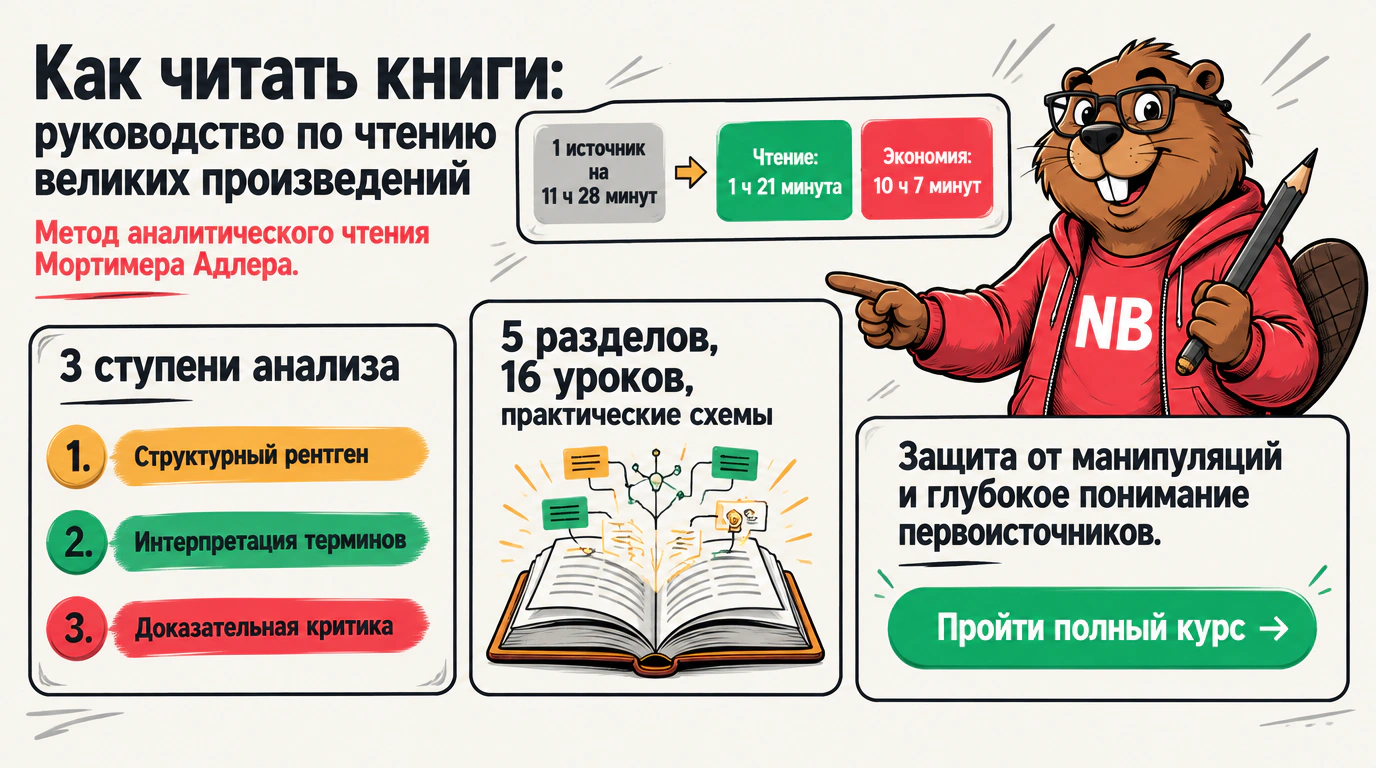 Изображение 2 к курсу «Как читать книги. Руководство по чтению великих произведений»