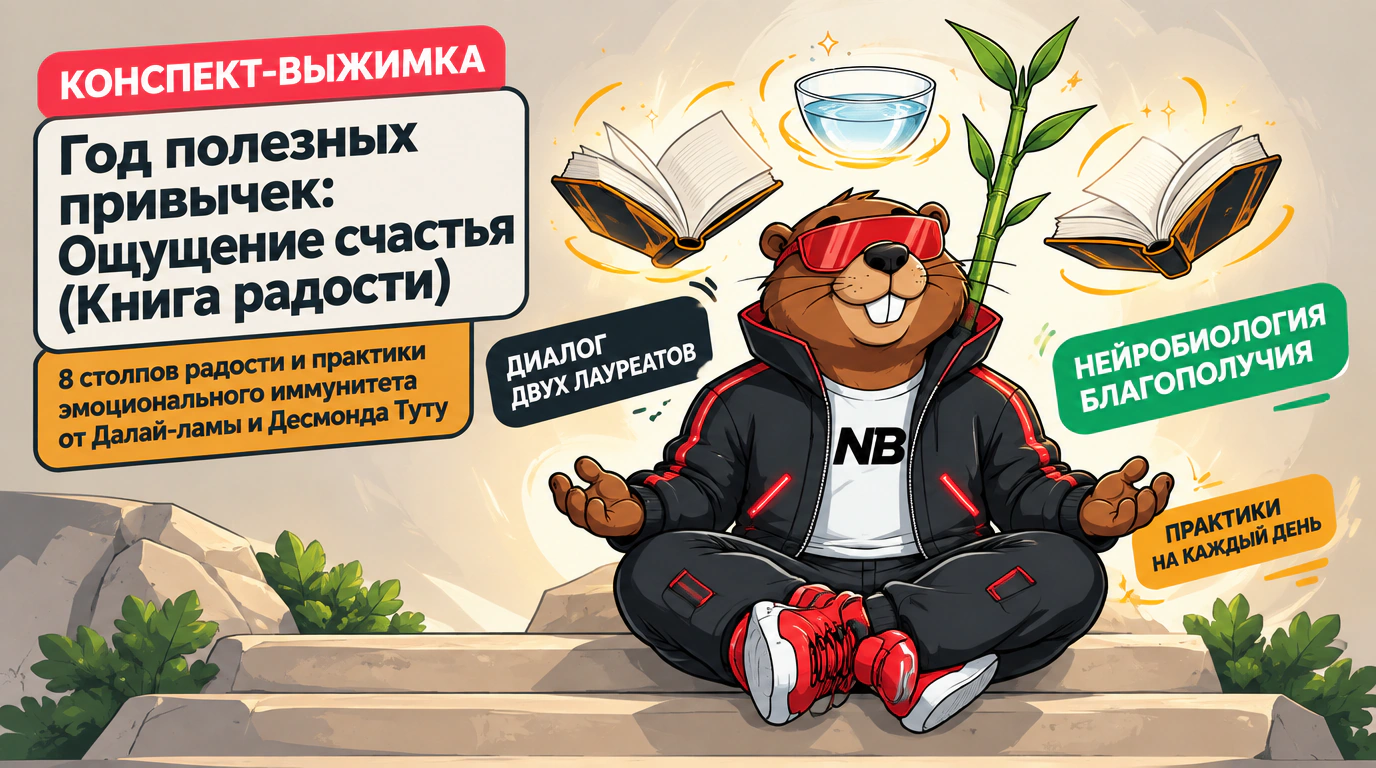 Обложка курса «Год полезных привычек: Ощущение счастья (Книга радости)»