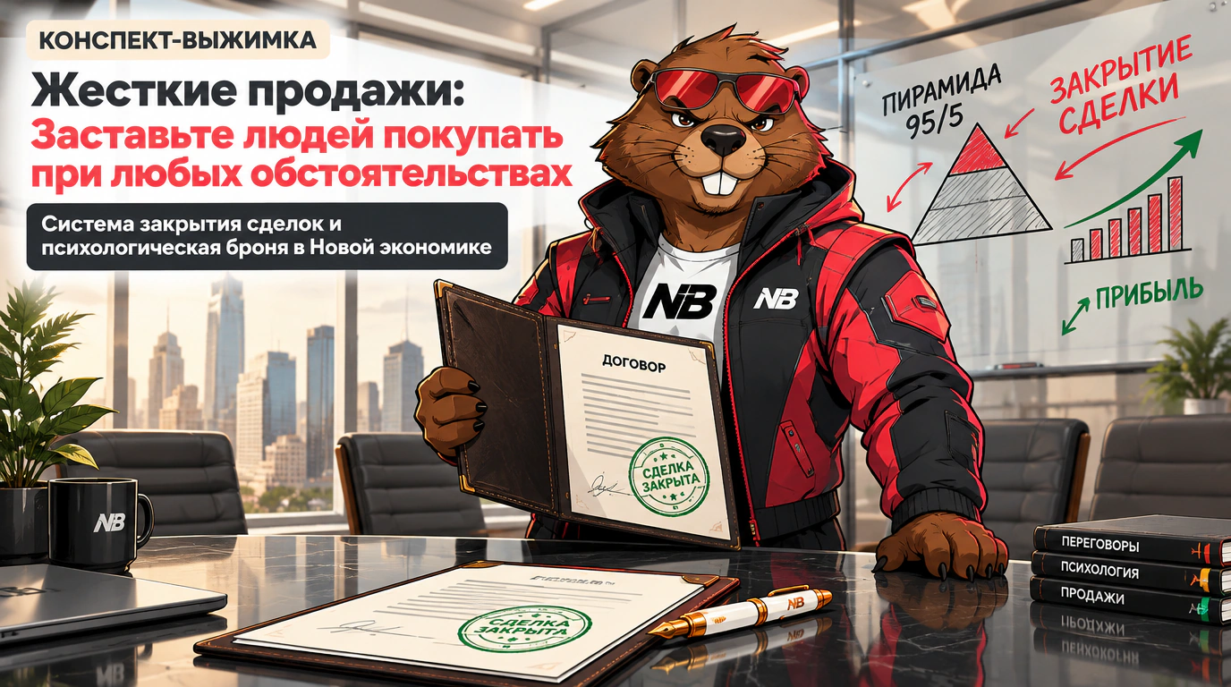 Обложка курса «Жесткие продажи: Заставьте людей покупать при любых обстоятельствах»