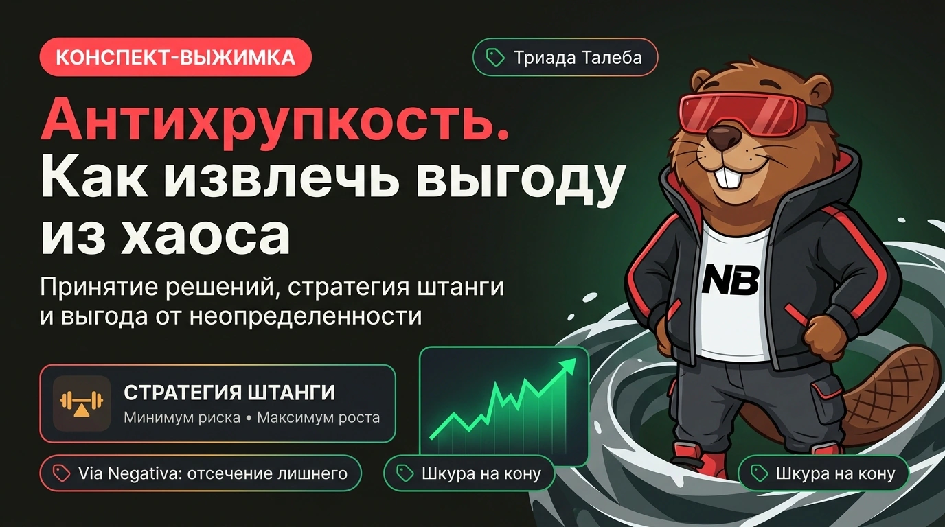 Антихрупкость. Как извлечь выгоду из хаоса