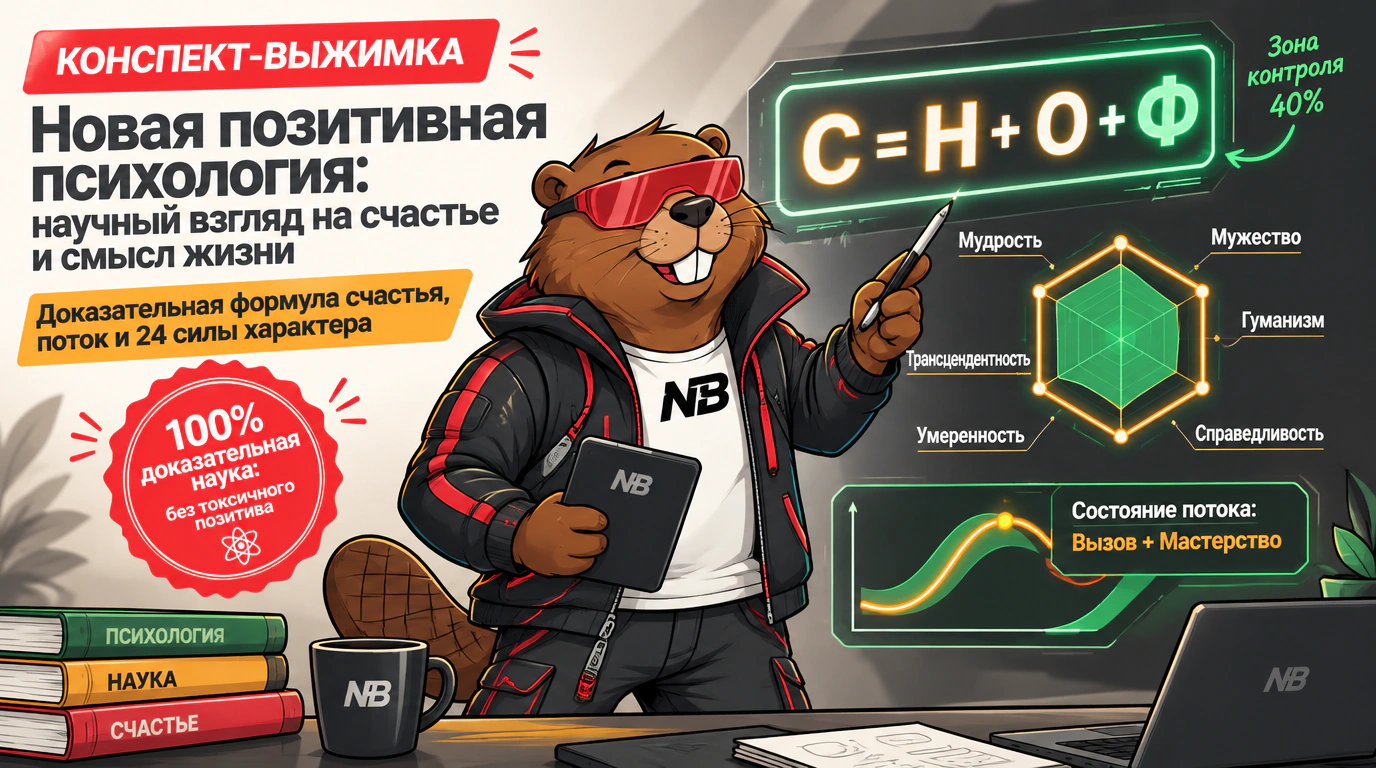 Обложка курса «Новая позитивная психология: научный взгляд на счастье и смысл жизни»