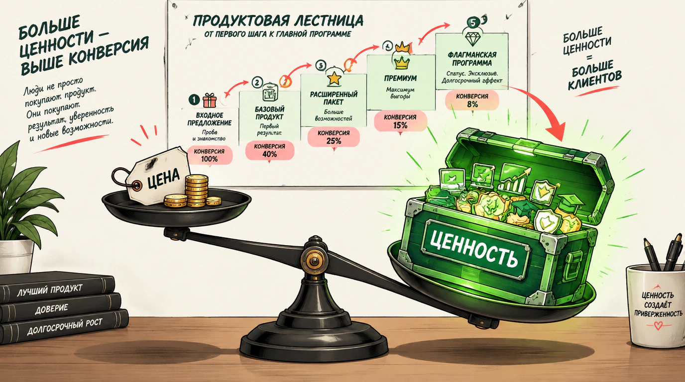 Архитектура продуктовой линейки и баланс ценности