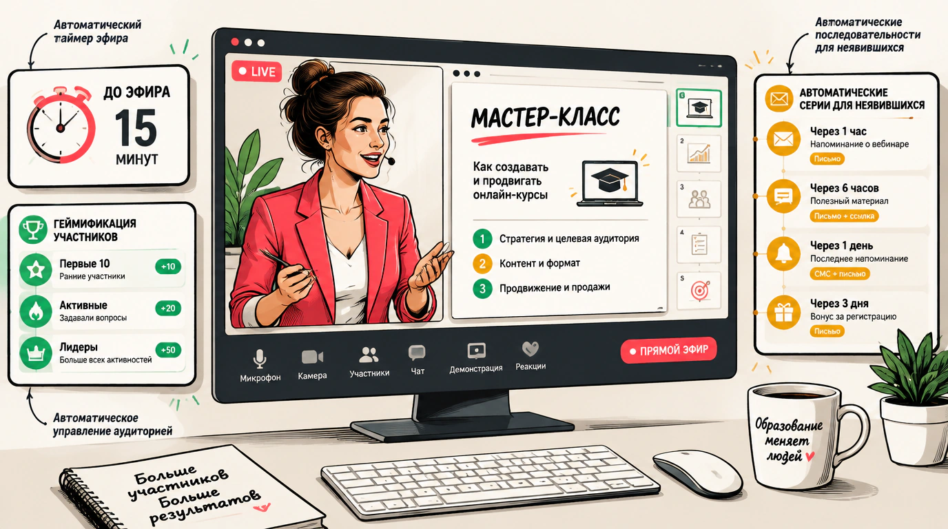 Автоворонка для образовательных проектов и инфобизнеса
