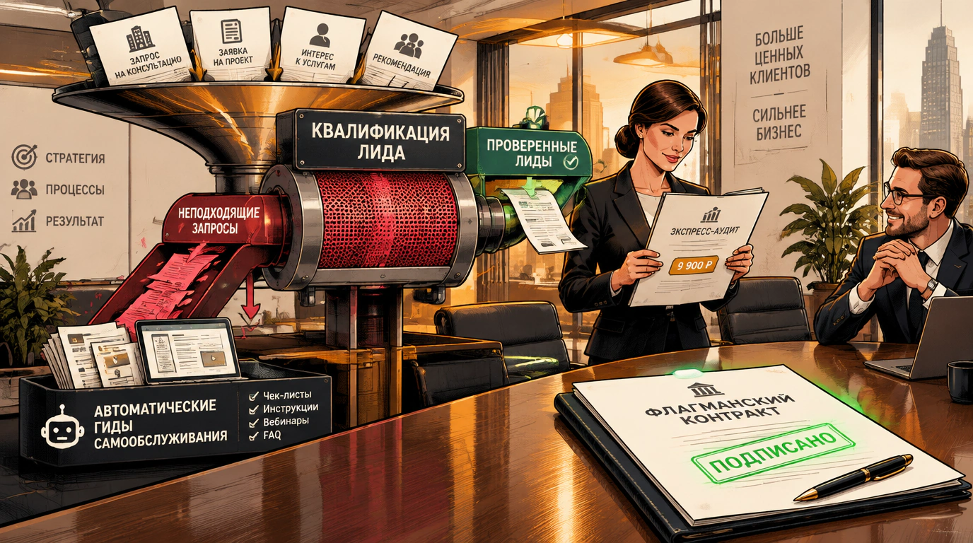 Автоворонка для услуг и B2B-сегмента