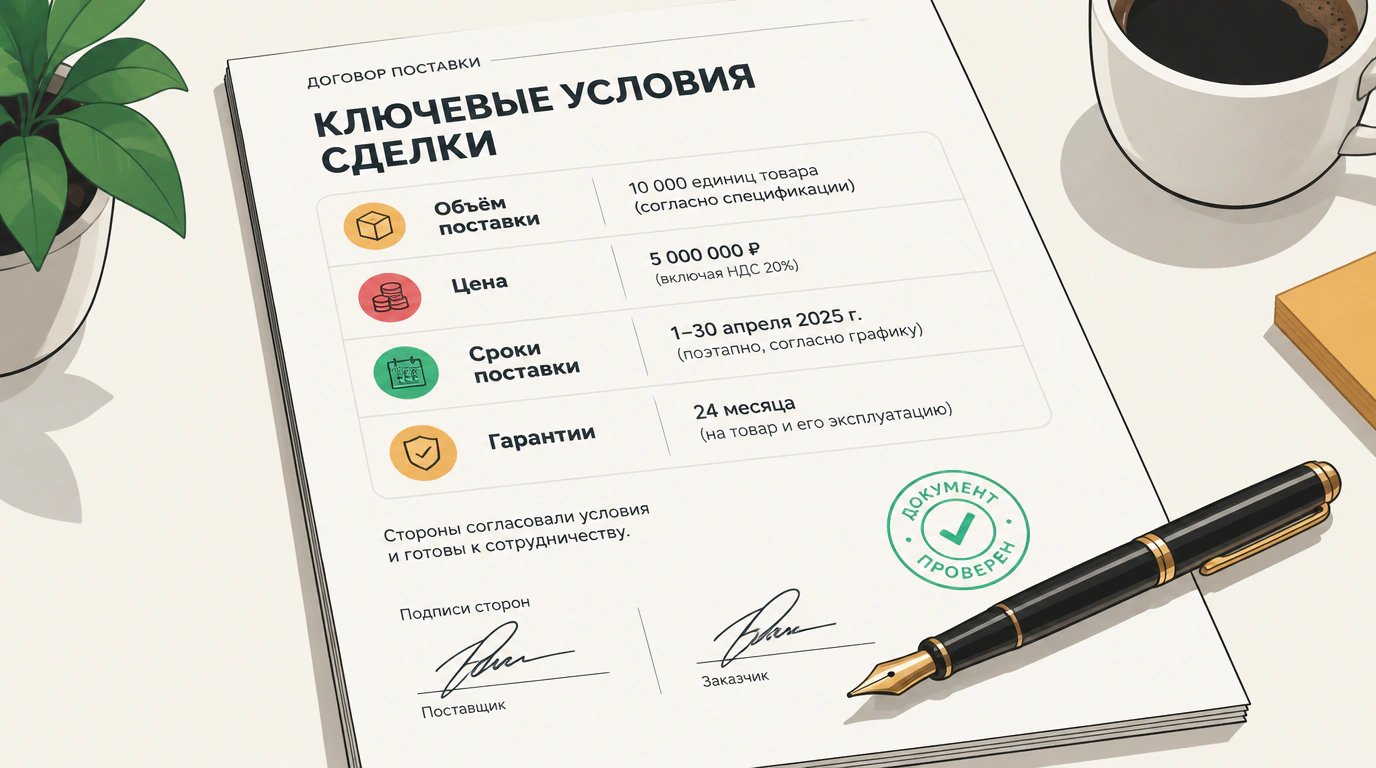 Продающий договор без барьеров