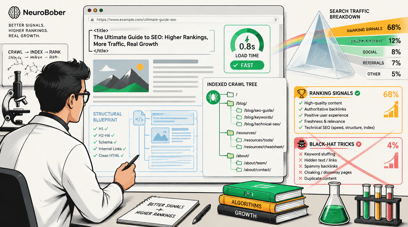 Научный подход к SEO: ключевые сигналы ранжирования