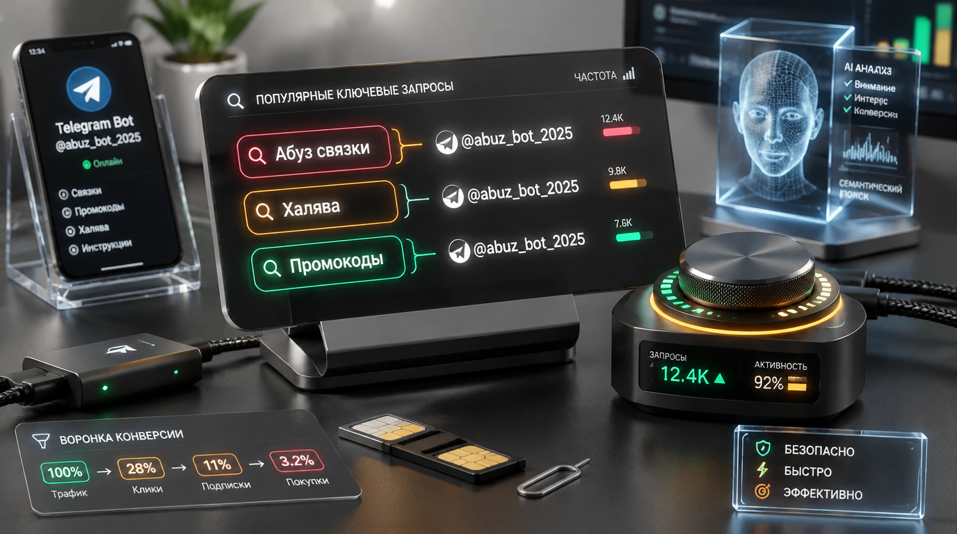 Сбор семантики и нейминг дорвейных ботов