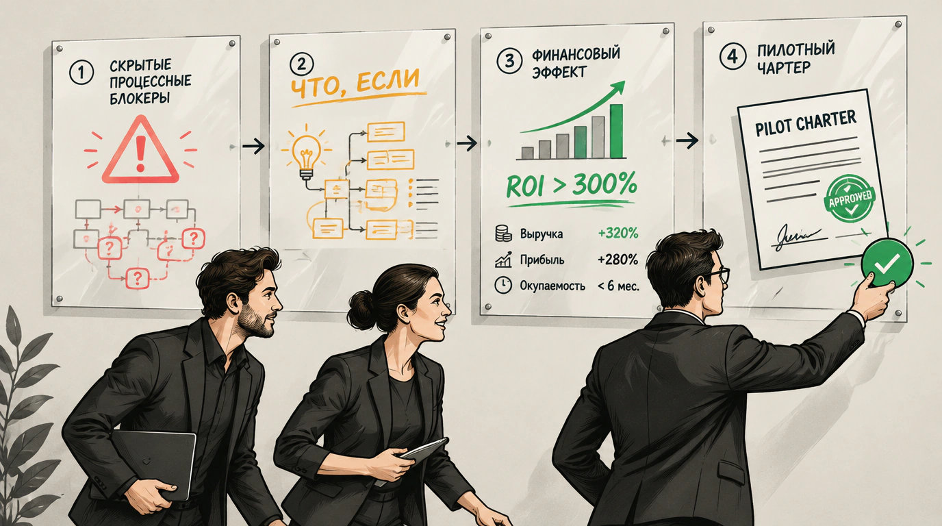 Тактика разработки неочевидного решения от концепции к внедрению
