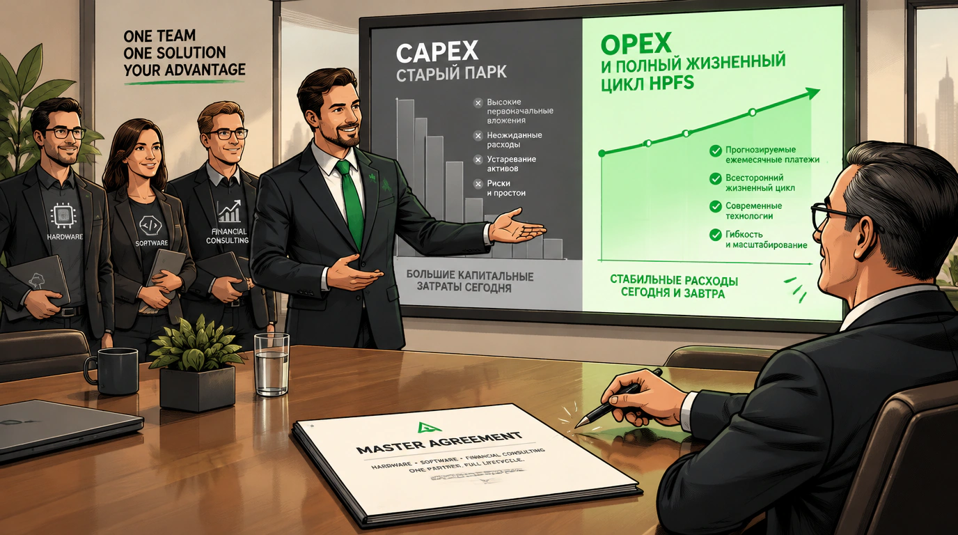 Системные кросс-продажи по методологии HP Financial Services