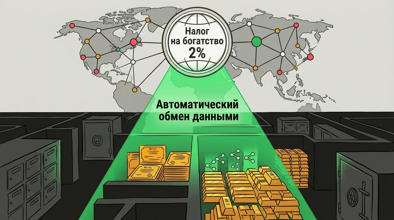 Глобальный налог на богатство и финансовая прозрачность