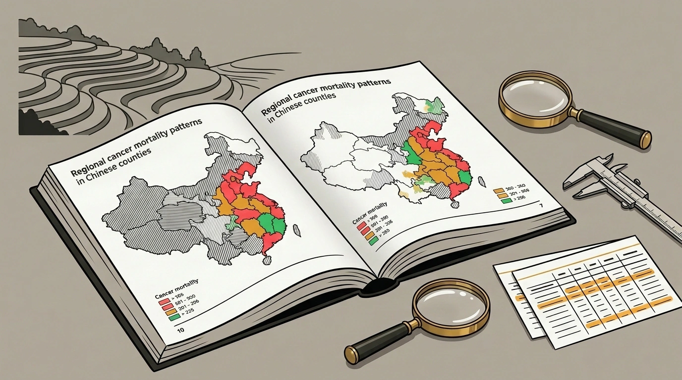 Проект века: атлас рака и исследование в 65 округах Китая