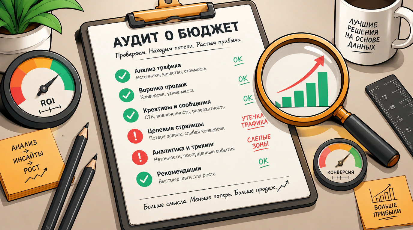 Экспресс-аудит маркетинга и планирование без бюджета