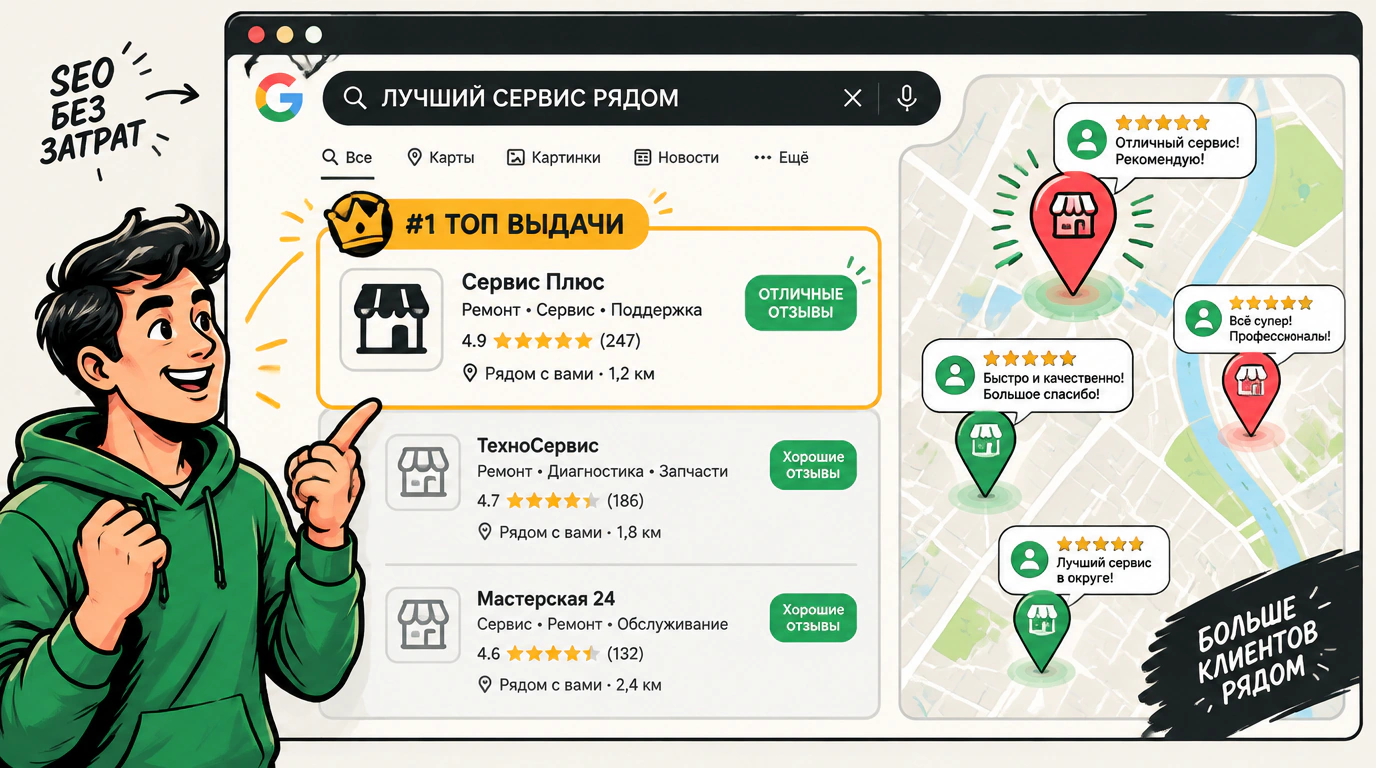 Бесплатное SEO и продвижение на внешних интернет-площадках