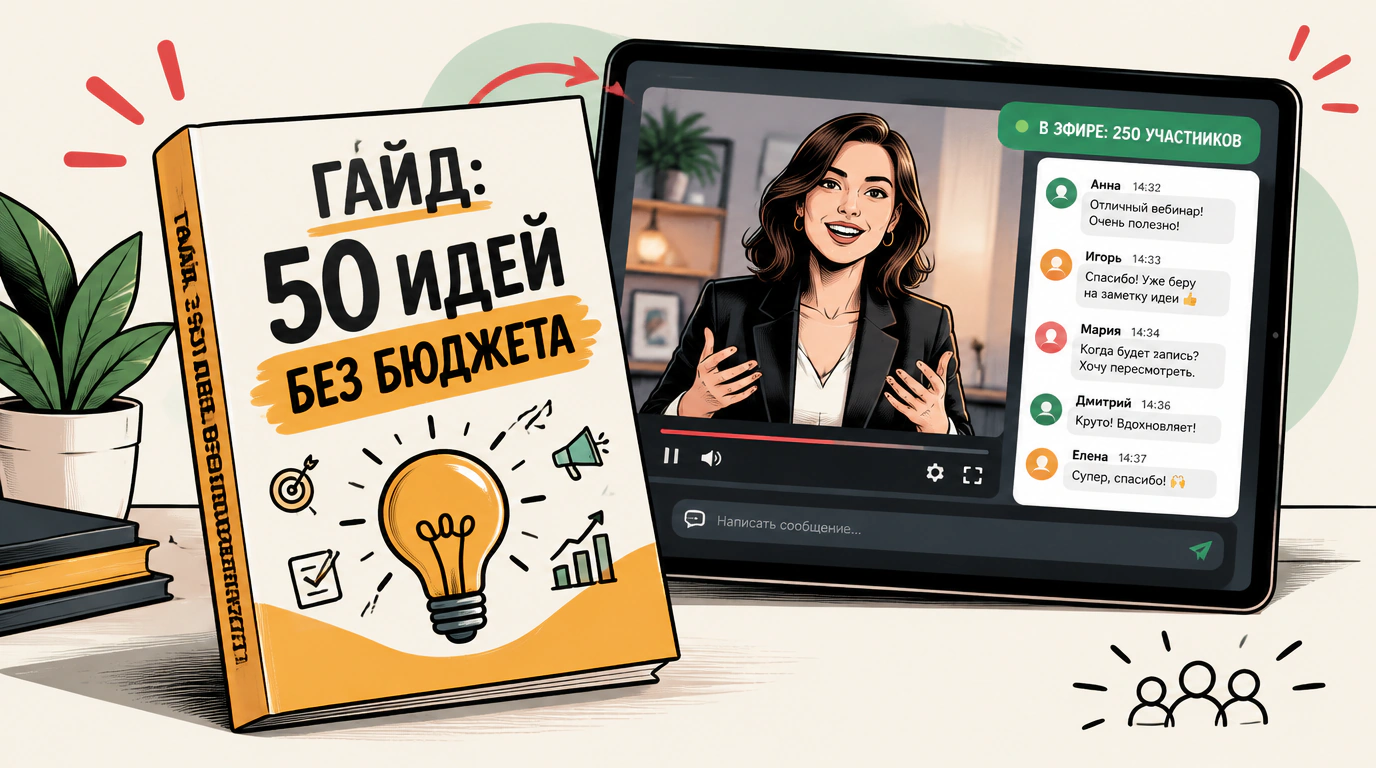 Цифровые лид-магниты, онлайн-семинары и партнерские программы