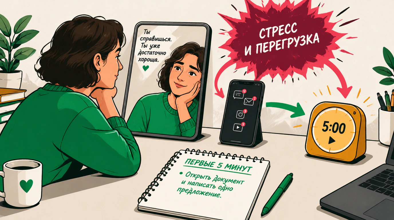 Преодоление прокрастинации и управление стрессом
