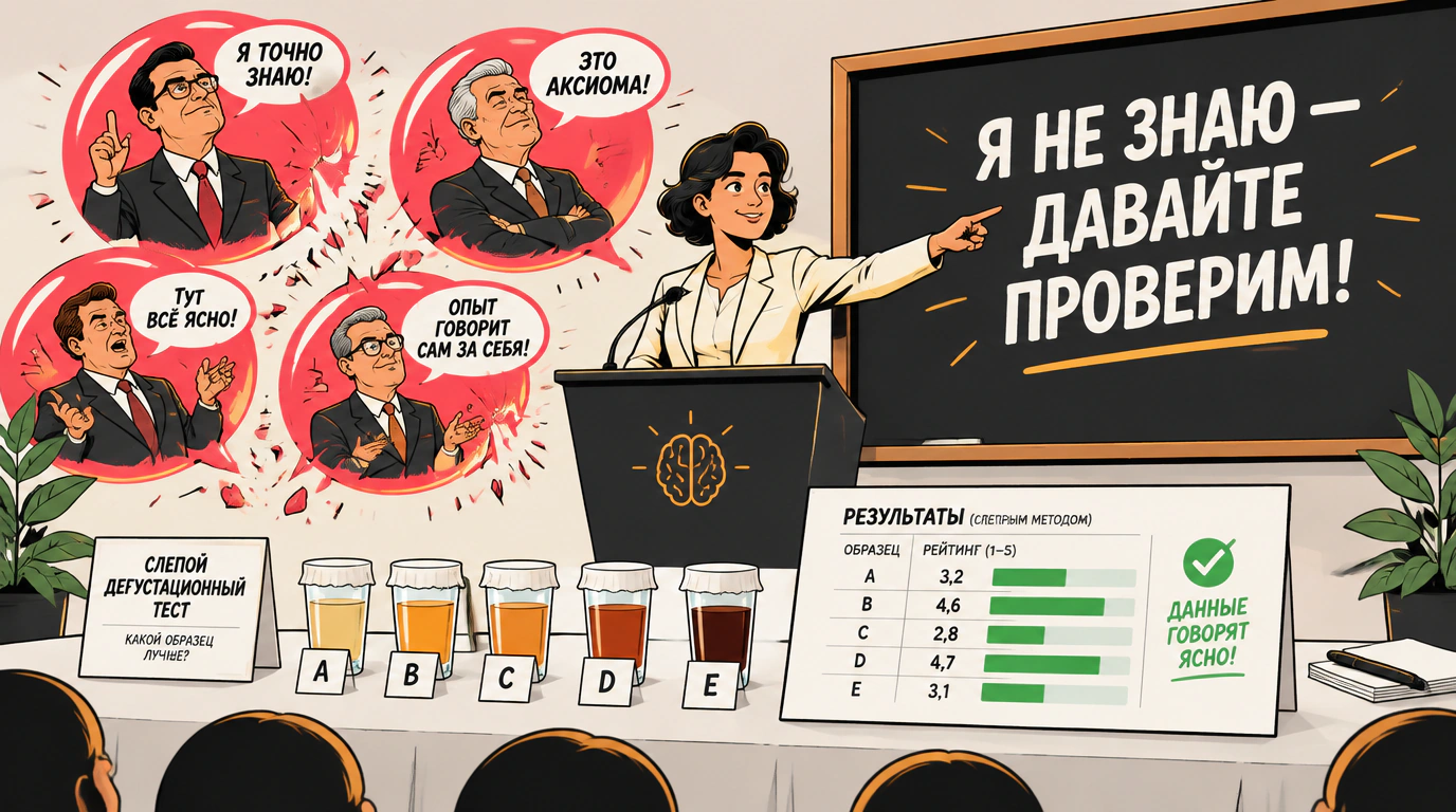 Признание незнания и поиск истинной сути проблемы