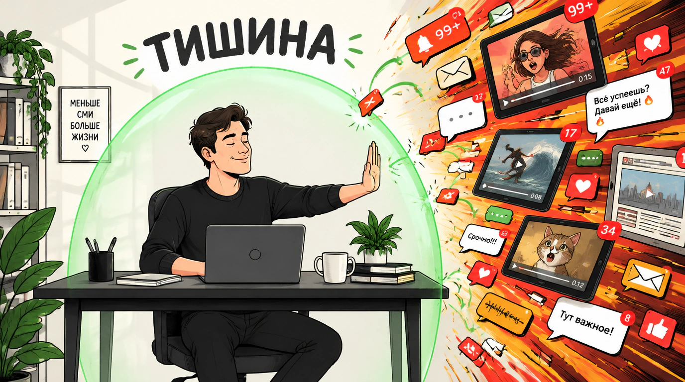 Клиповый мир, когнитивная перегрузка и эпидемия апатии