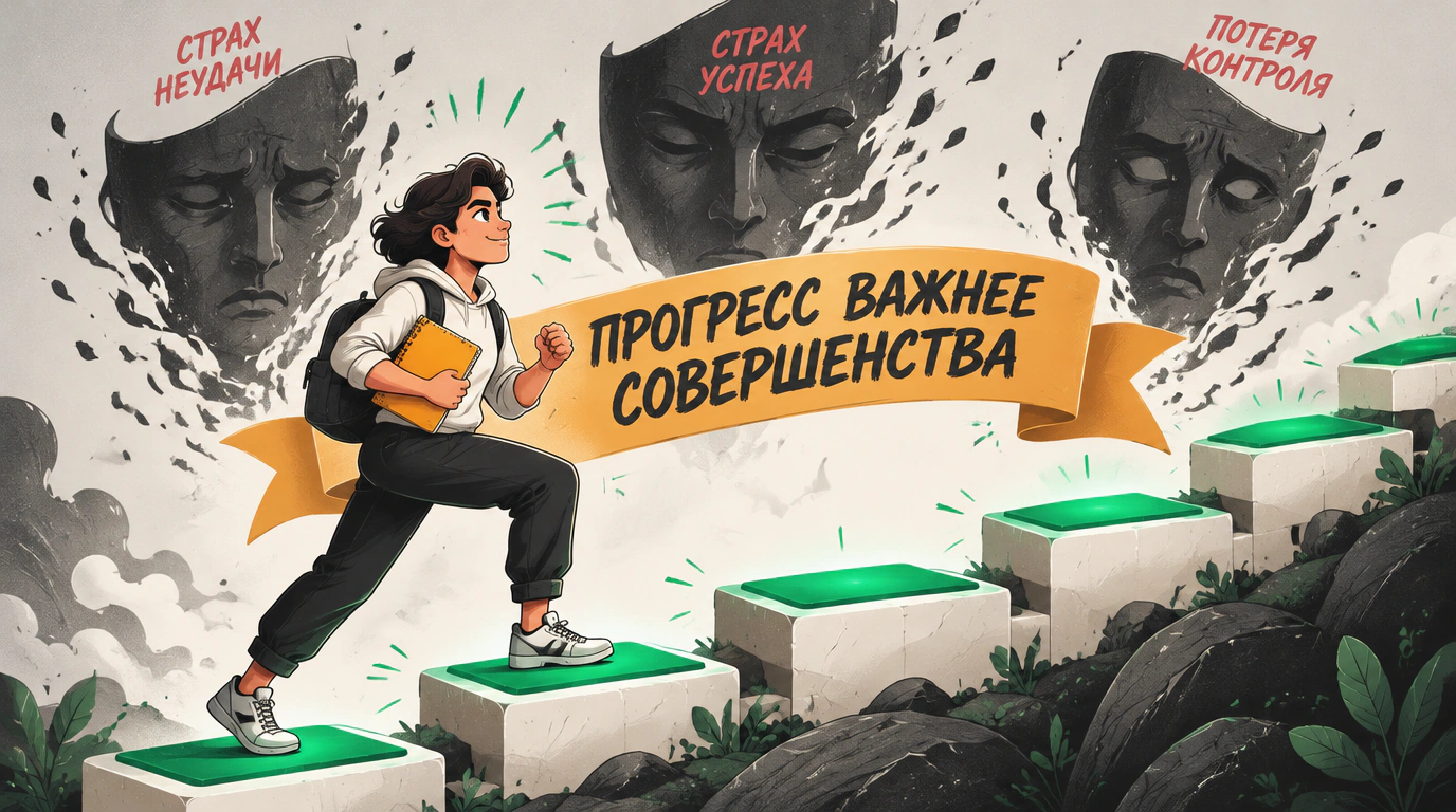 Преодоление прокрастинации и три базовых страха