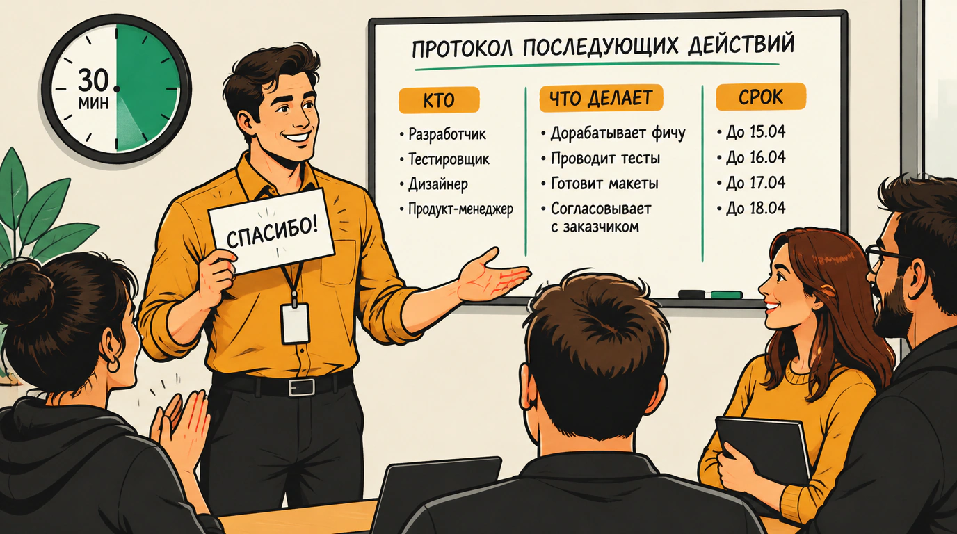 Эффективные совещания и внутренняя коммуникация