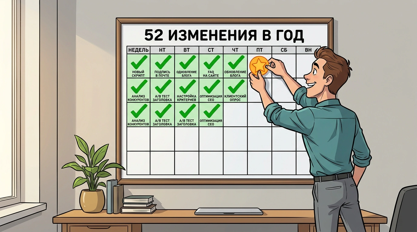 Система 52 изменений в год и аудит качества