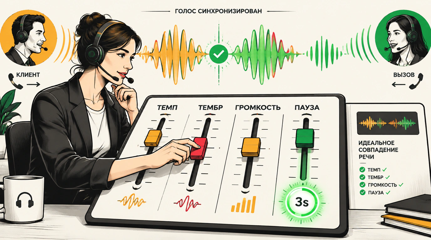Управление голосом: темп, тембр, громкость и подстройка
