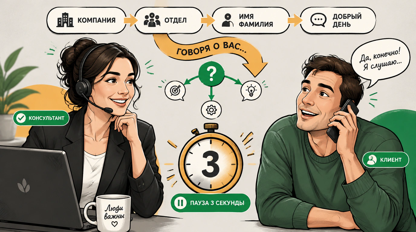 Правила первого контакта и удержания инициативы