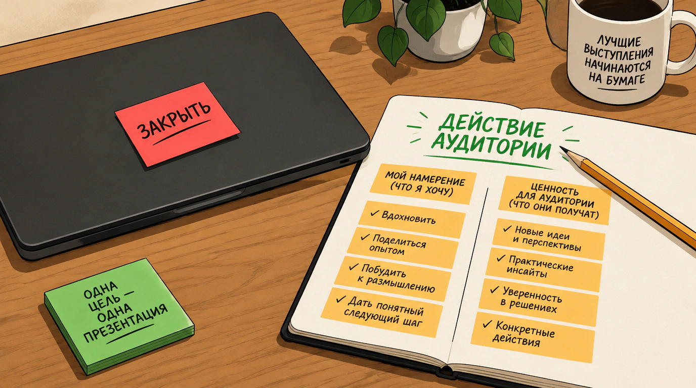 Формулирование цели и авторского видения
