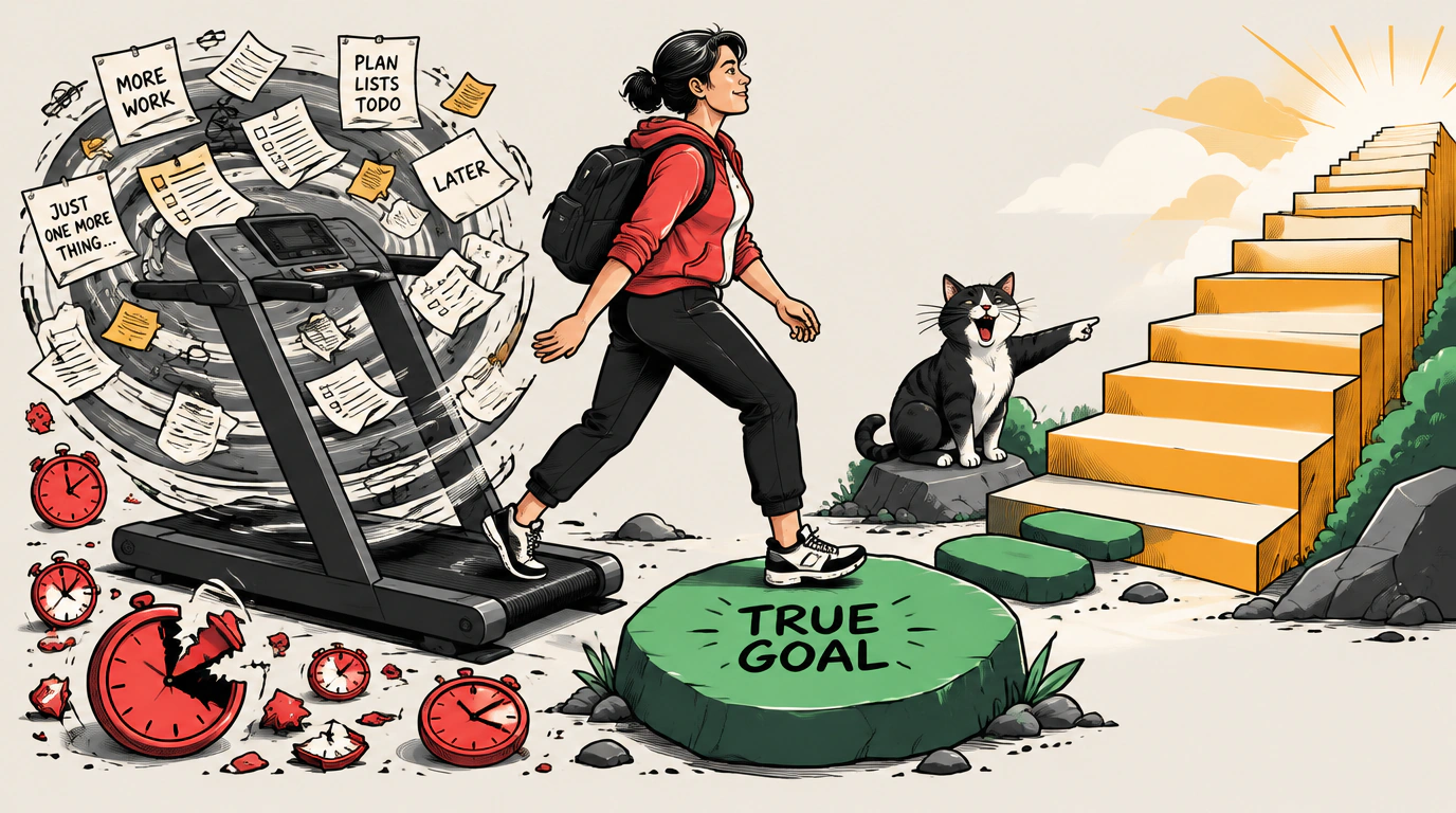 Распознавание истинных целей и преодоление застоя