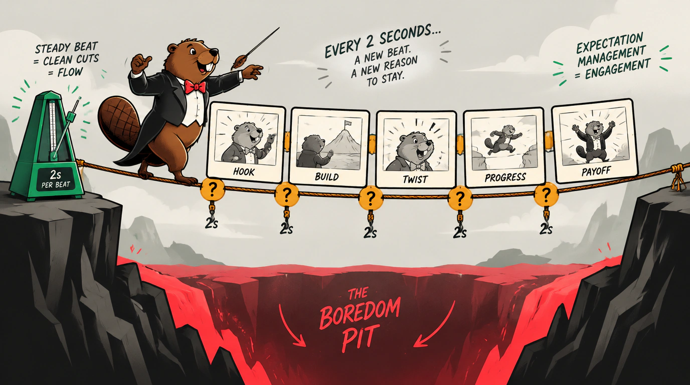 Второй акт — удержание темпа, микрокрючки и управление ожиданием