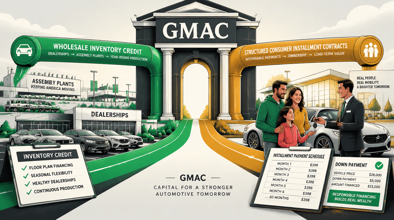 GMAC: финансовый рычаг и революция потребительского кредитования